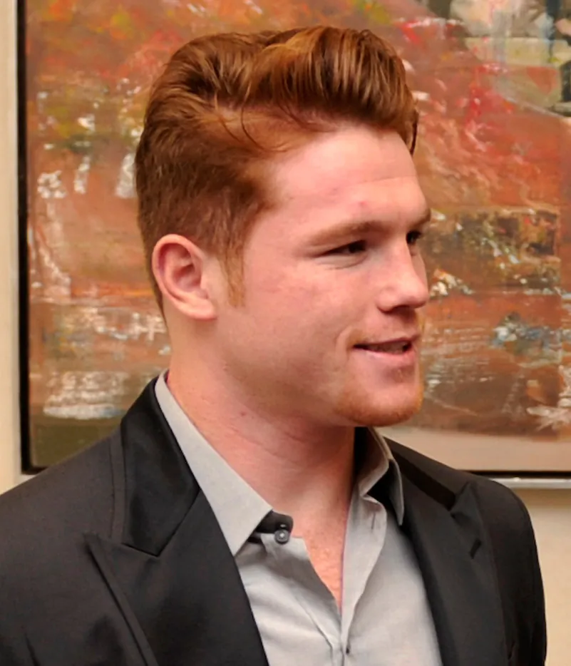Canelo Álvarez at Los Pinos, Mexico City, 2013 Canelo Álvarez at Los Pinos, Mexico City, 2013
