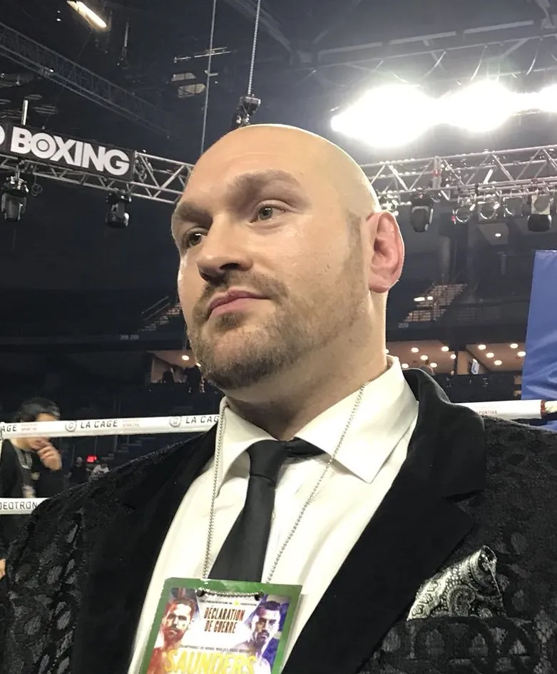 Tyson Fury at Place Bell, Laval, 2017