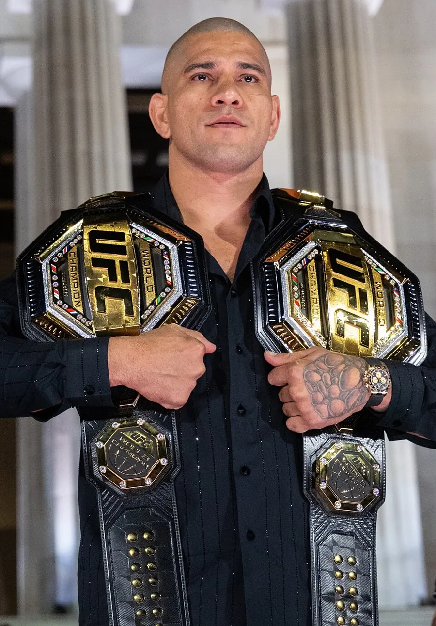 Alex Pereira at the UFC Freedom 250 press conference, 2026
