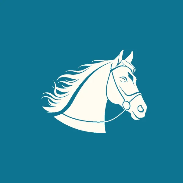 Half Yours avatar Avatar for Half Yours: a drawn racehorse head, not a photograph