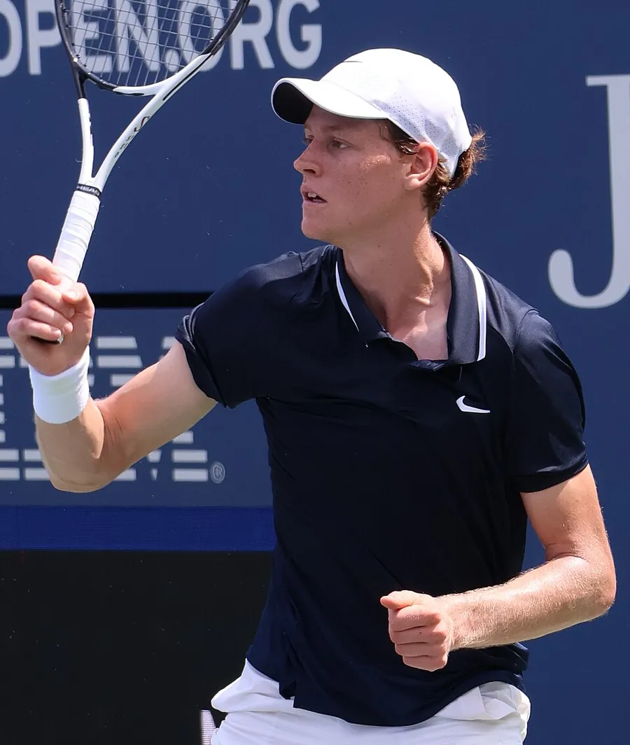 Jannik Sinner at the US Open, 2024