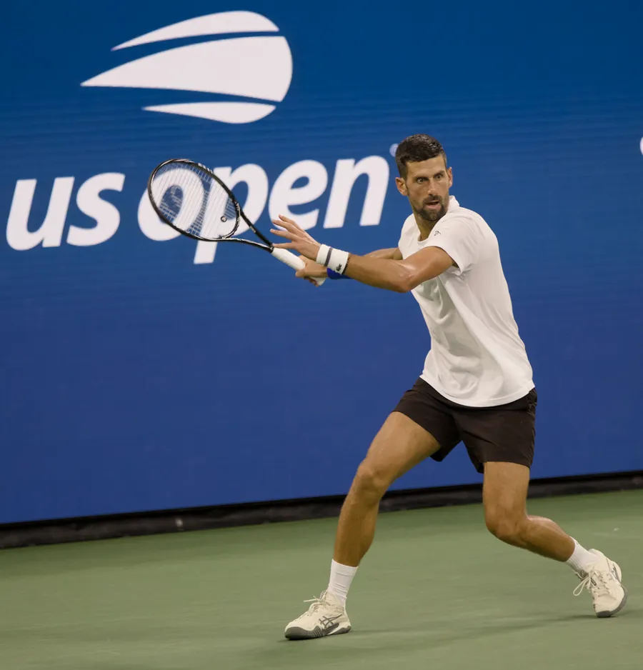 Novak Djokovic at the US Open, 2026 Novak Djokovic at the US Open, 2026